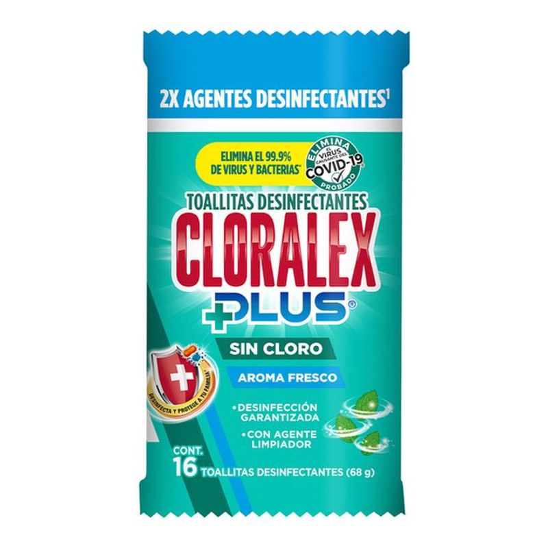 Cloralex Toallitas 16 Pz