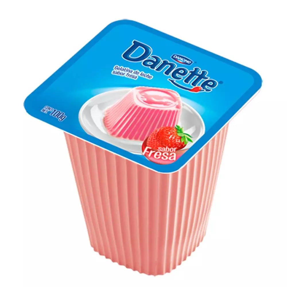 Danette Natilla Sabor Fresa 100 g Natilla de Leche
