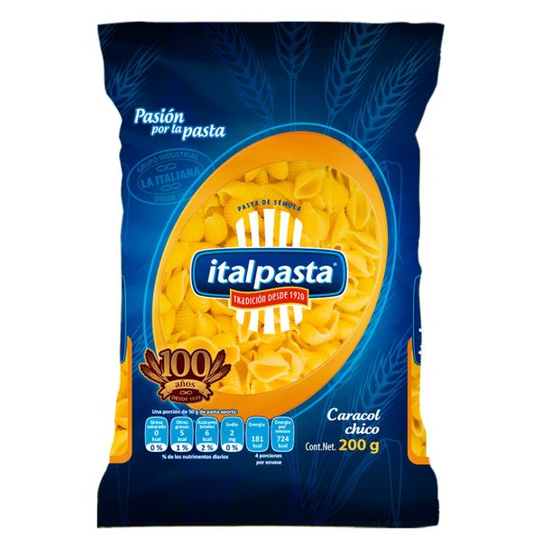 Sopa Italpasta Caracol Chico 200 G