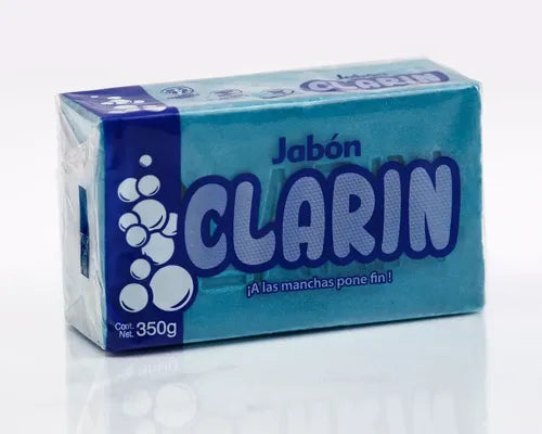Jabón en Barra Clarin 350 g Azul