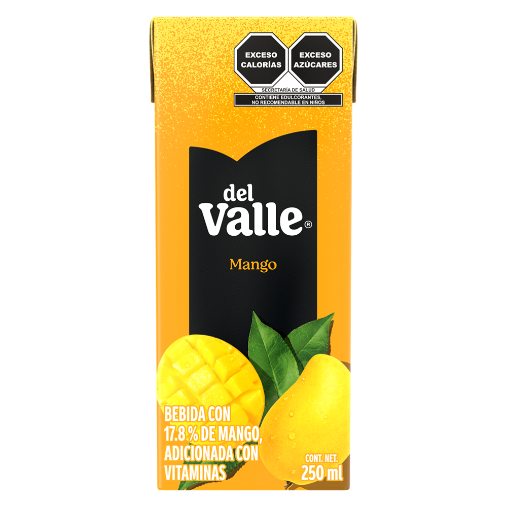Del Valle Nectares Mango Carton 250 Ml