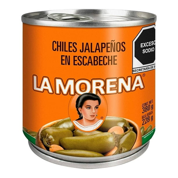 Chiles Jalapeños En Escabeche 380 G La Morena