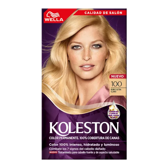 Tinte Koleston Wella # 100