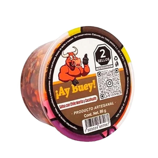 Salsa de Cacahuate 80 g Aybuey