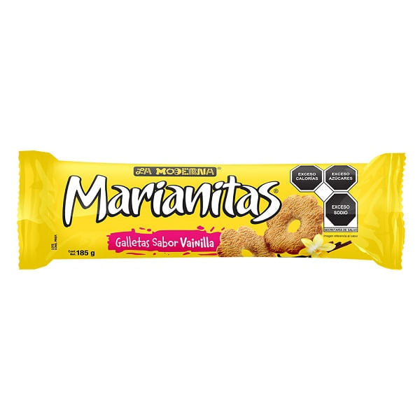 Marianitas Sabor Vainilla 185 g Galletas la Moderna