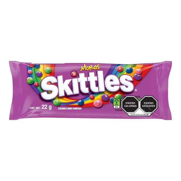Skittles Moras 22 G Caramelo Suave