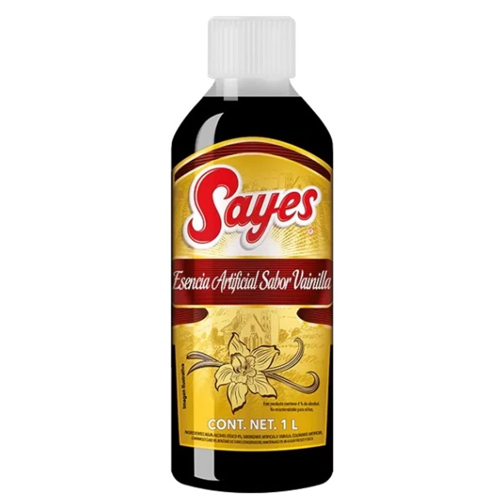 Esencia Artificial Sabor Vainilla 1 L Sayes