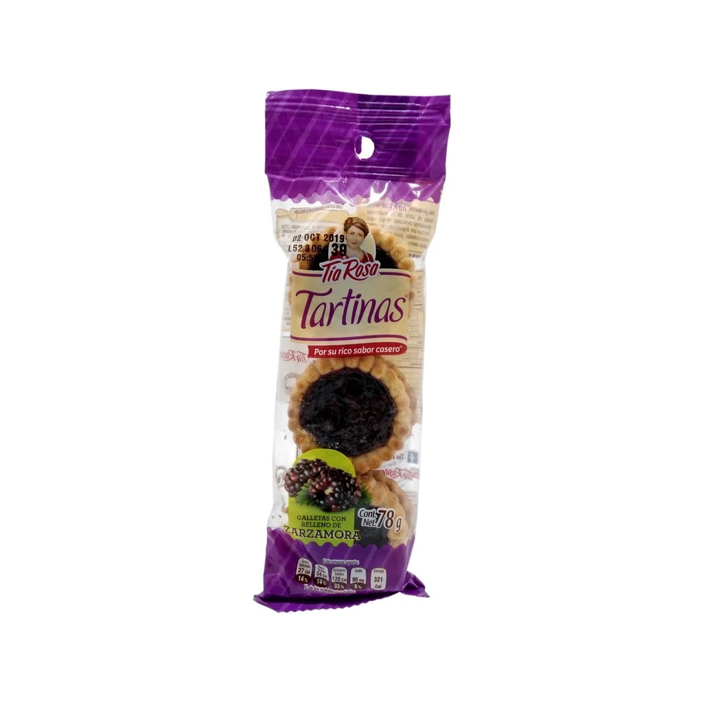 Tortinas De Zarzamora 133 G Tia Rosa