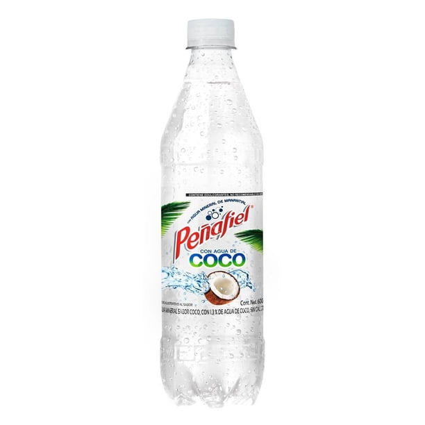 Peñafiel Sabor Coco 600 ml Agua Mineral