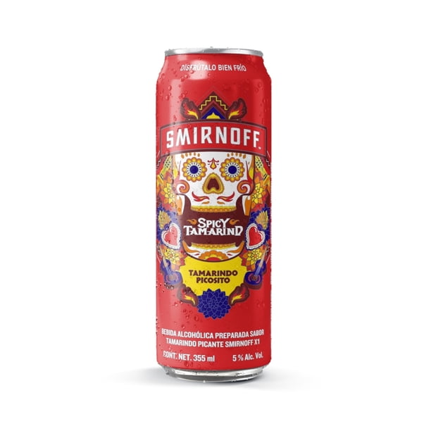 Smirnoff Tamarind Picante 355 Ml Lata Bebida Alcoholica 8 % Alc. Vol.