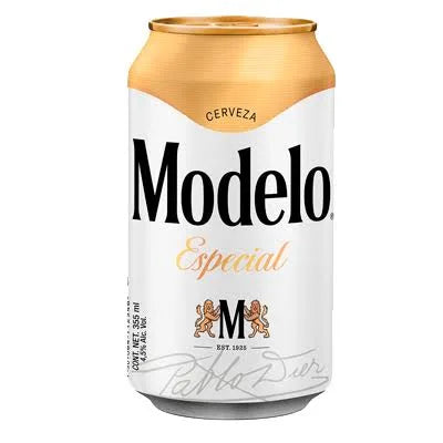 Modelo Especial 355 ml Cerveza Lata 4.5% Alc. Vol.