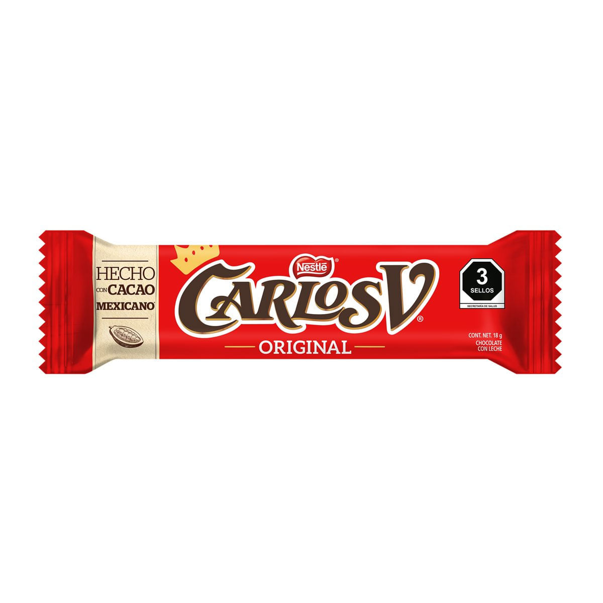 Carlos V Original 18 G Chocolate