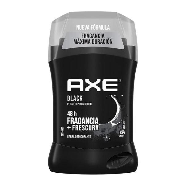 Black 48 H Fragancias +Frescura 45 G Axe Desodorante Barra Desodorante