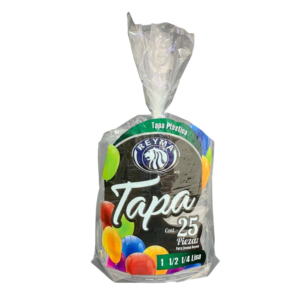 Tapa De Plastico Reyma 1 1/2 1/4 Lisa 25 Pz