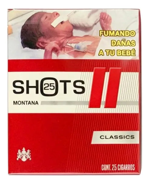 Pall Mall Shots Clasicos 25 Cigarros