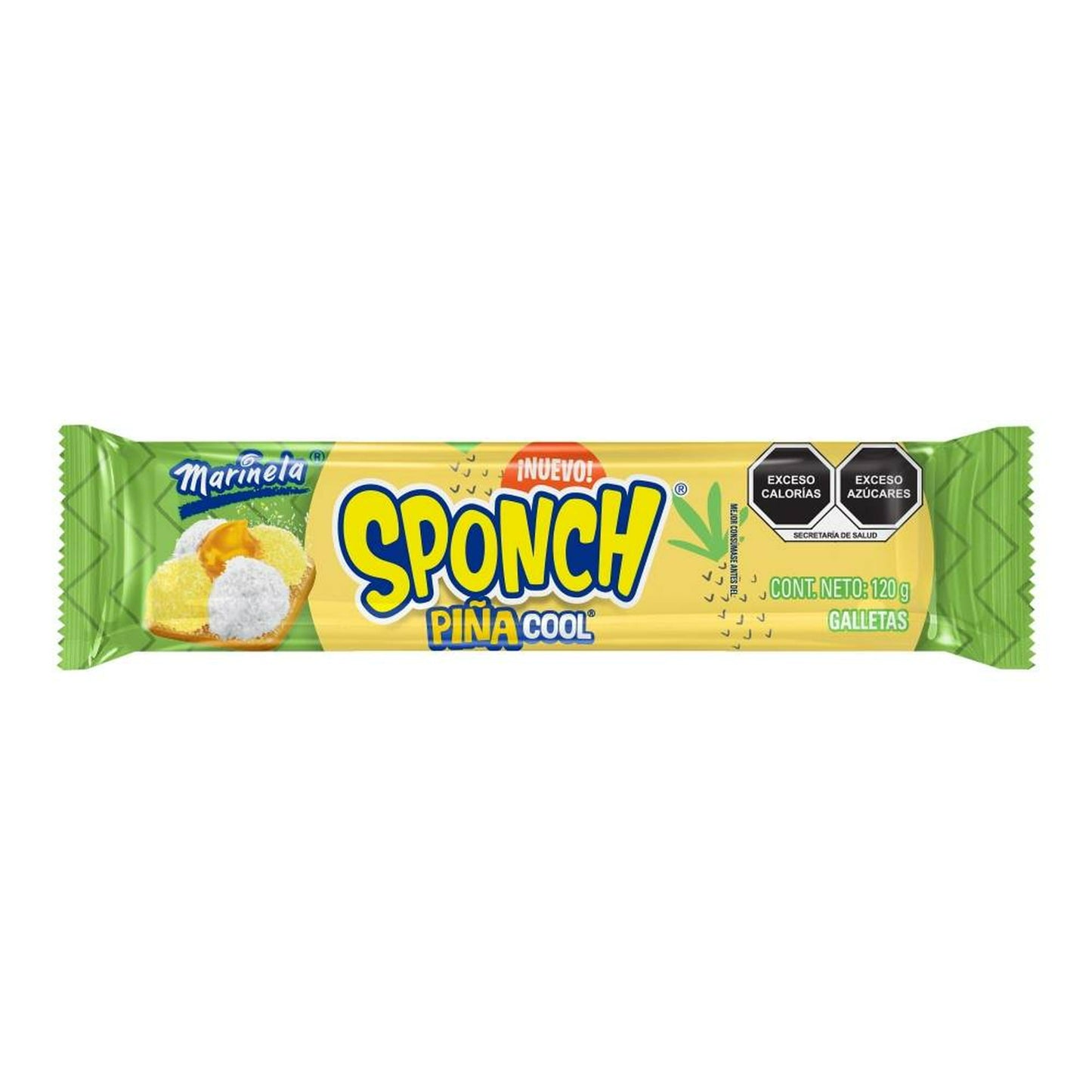 Sponch Piña Cool 120 G Marinela