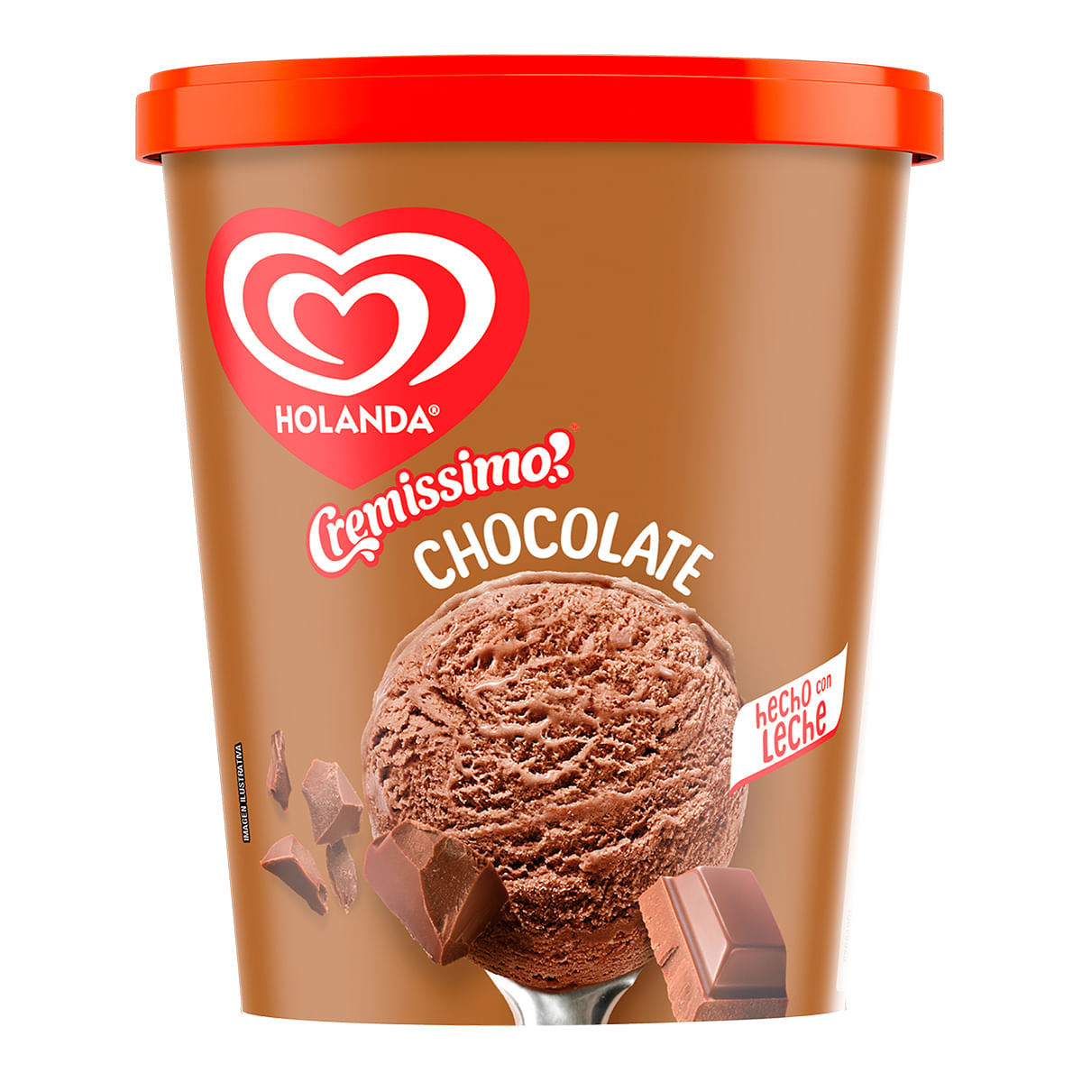 Cremissimo Chocolate 480 G Helado Holanda