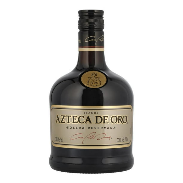 Brandy Azteca De Oro Solera Reservada 700 Ml 35 % Alc. Vol.