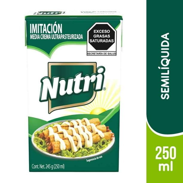 Media Crema Imitacion 250 ml Mas Amor Que Nutre