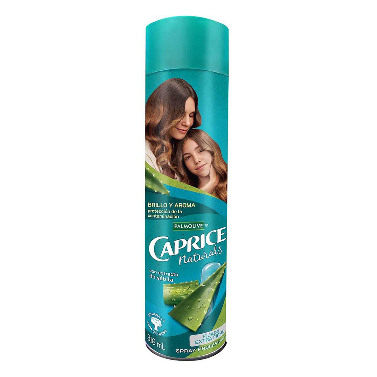 Palmolive Caprice Naturals- con Extracto de Sábila Brillo y Aroma Fijador 316 ml