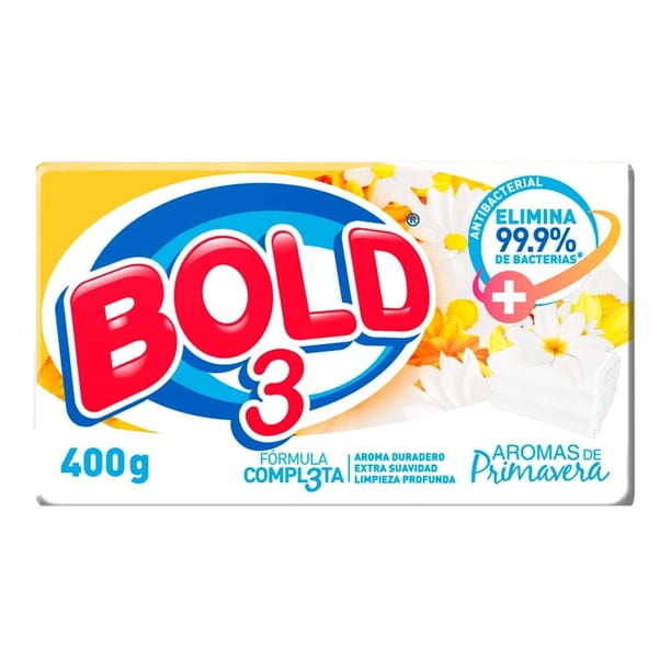 Jabón en Barra Bold 3 400 g Avena