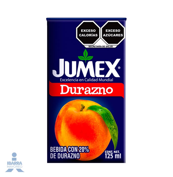 Jumex de Durazno 125 ml Cajita