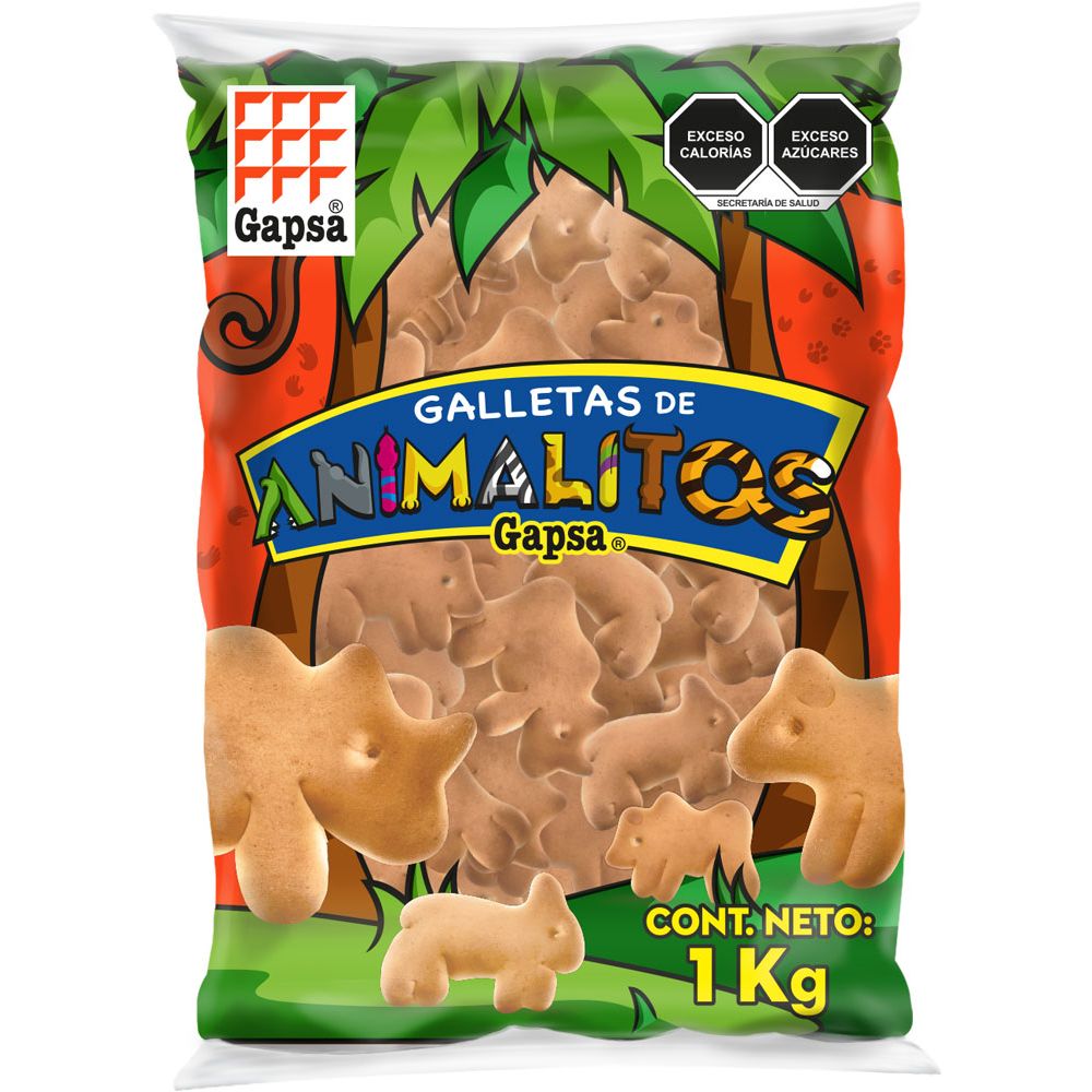 Galletas de Animalito 1 kg Gapsa
