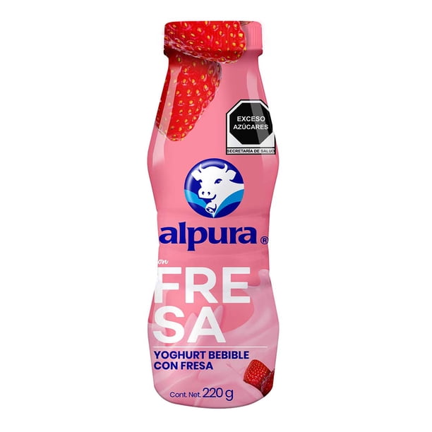 Yoghurt Bebible De Fresa 220 G Alpura