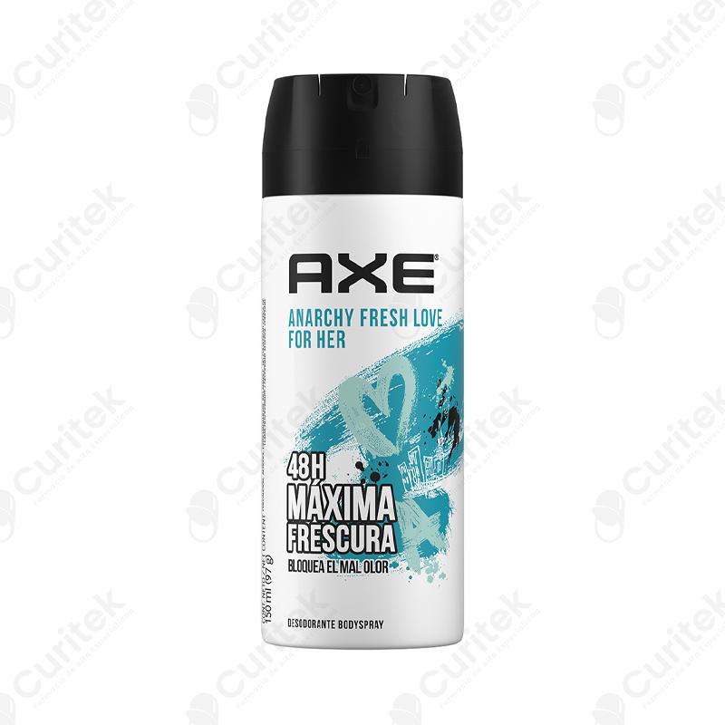 Anarchy Fresh Love 48 H Fragancias +Frescura 150 Ml Axe Desodorante Bodyspray