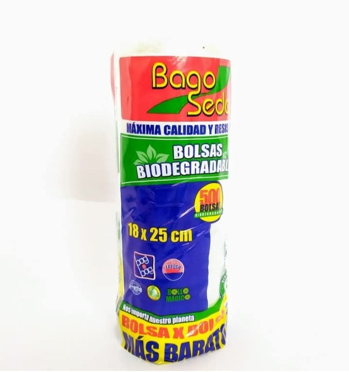 Bolsas 20X30 Bago Seda 500 Pz