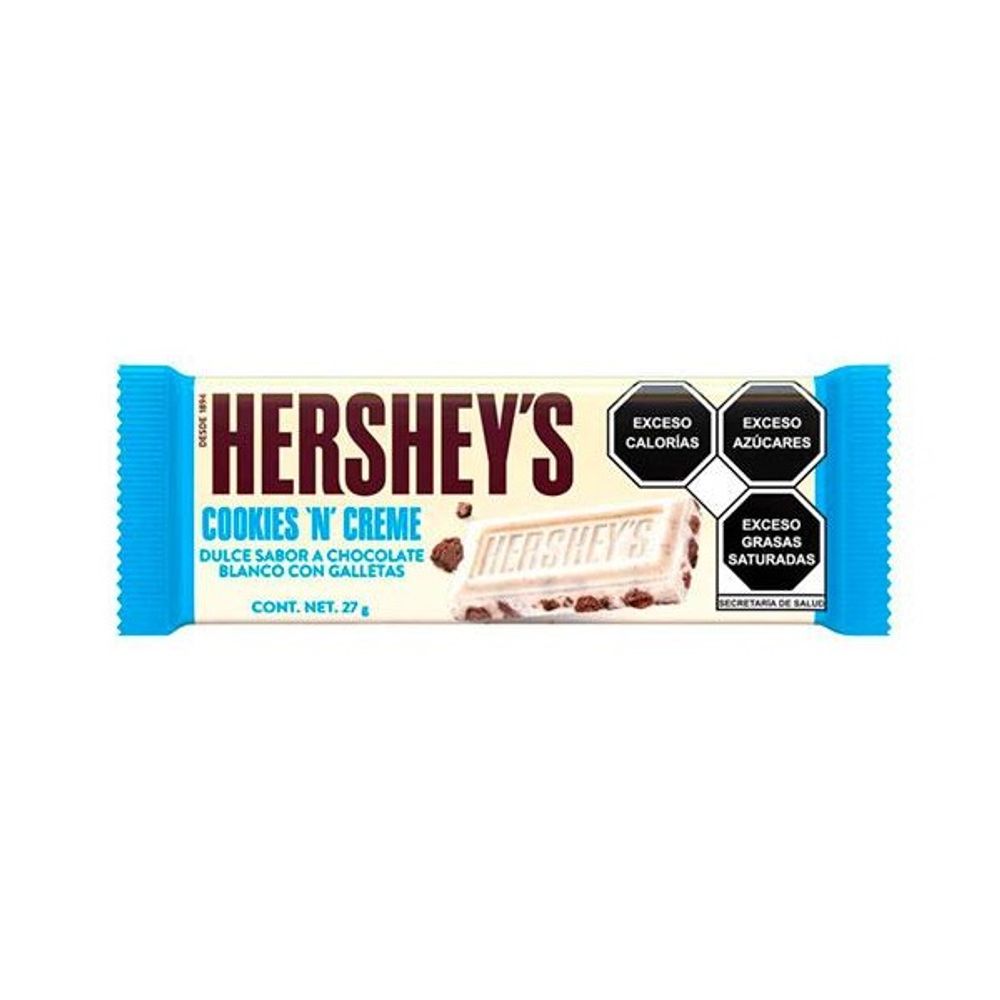 Hershey´S Cookies ´N´ Creme 27 g Dulce de Crema