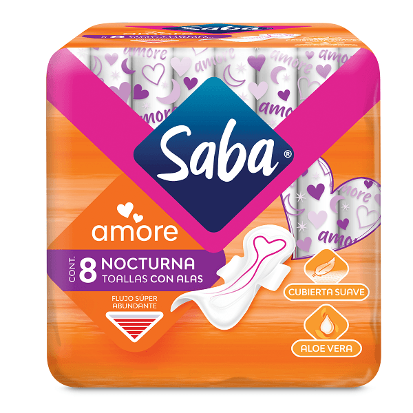 Toallas Saba Amore 8 Pz Nocturna Con Alas