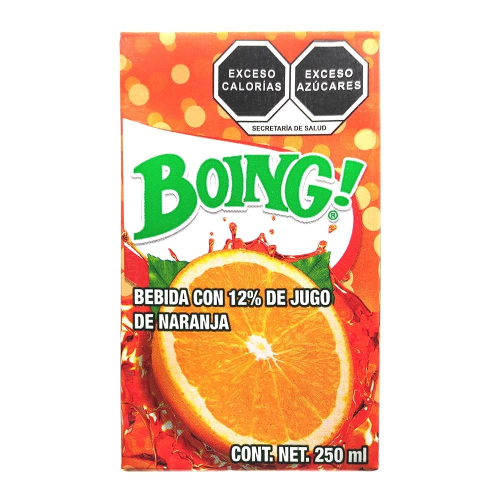 Boing Jugo De Naranja 250 Ml Cajita
