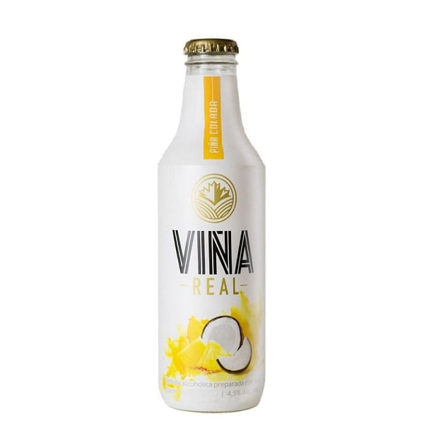 Viña Real Piña Colada 330 Ml Bebida Alcoholica Preparada 4.5 % Alc. Vol.