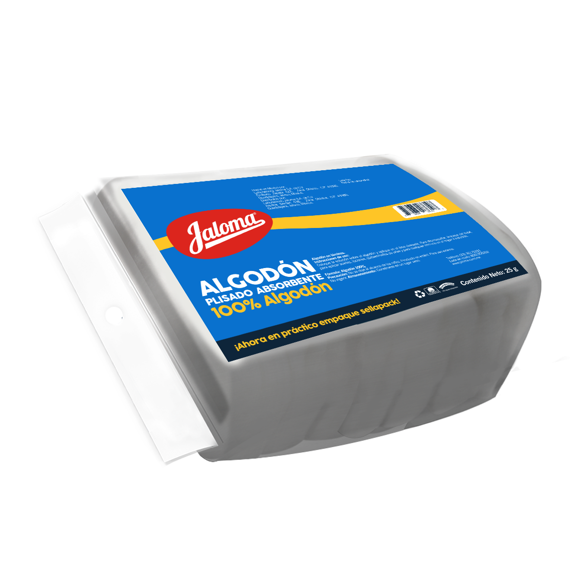 Jaloma Algodon 25 g Olisado Absorbente