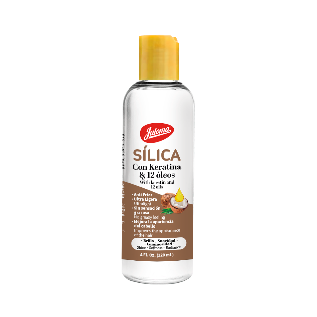 Silica Con Keratina & 12 Oloes 120 Ml Jaloma