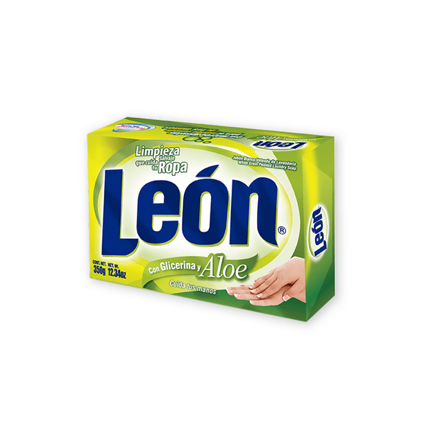 Jabón en Barra Leon 350 g Aloe Vera