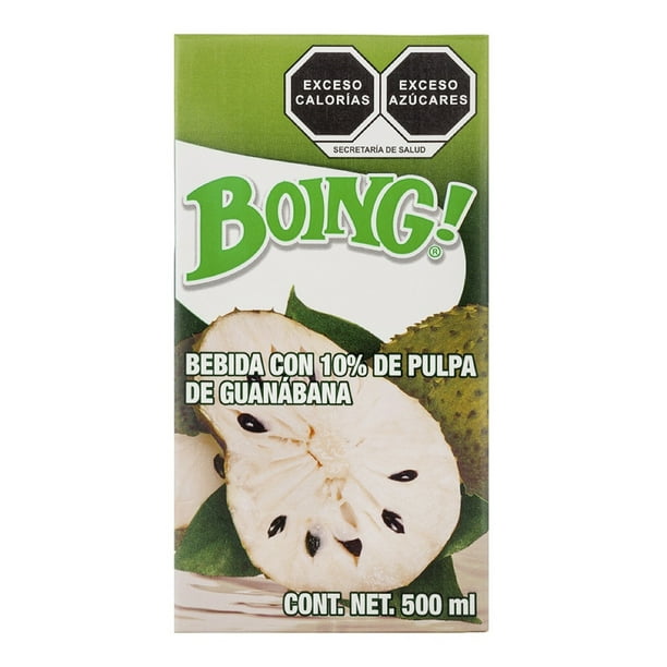 Boing Jugo De Guanabana 500 Ml Cajita