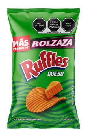 Bolzaza Ruffles Queso 88 G Sabritas