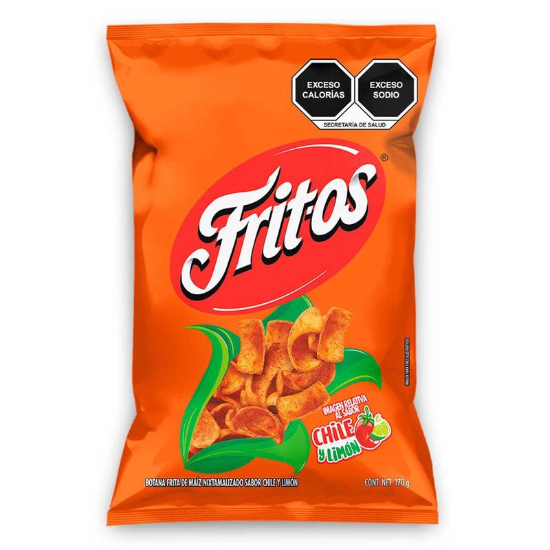 Fritos Chile y Limón 70 g Sabritas