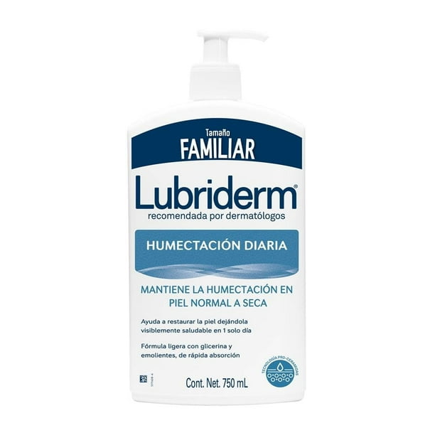 Lubriderm 200 ml Humectacion Diaria Crema Corporal