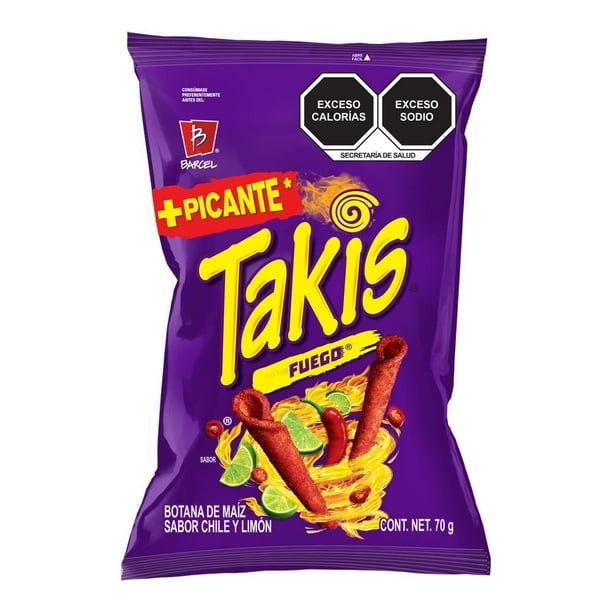 Takis Chile Limon 70 G Barcel