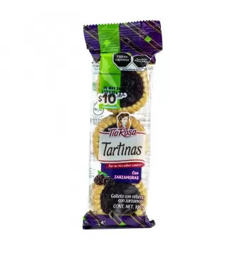 Tortinas De Zarzamora 100 G Tia Rosa