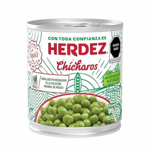 Chicharos 215G Herdez