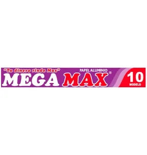 Mega Max Modelo 10 Papel Aluminio 34 g