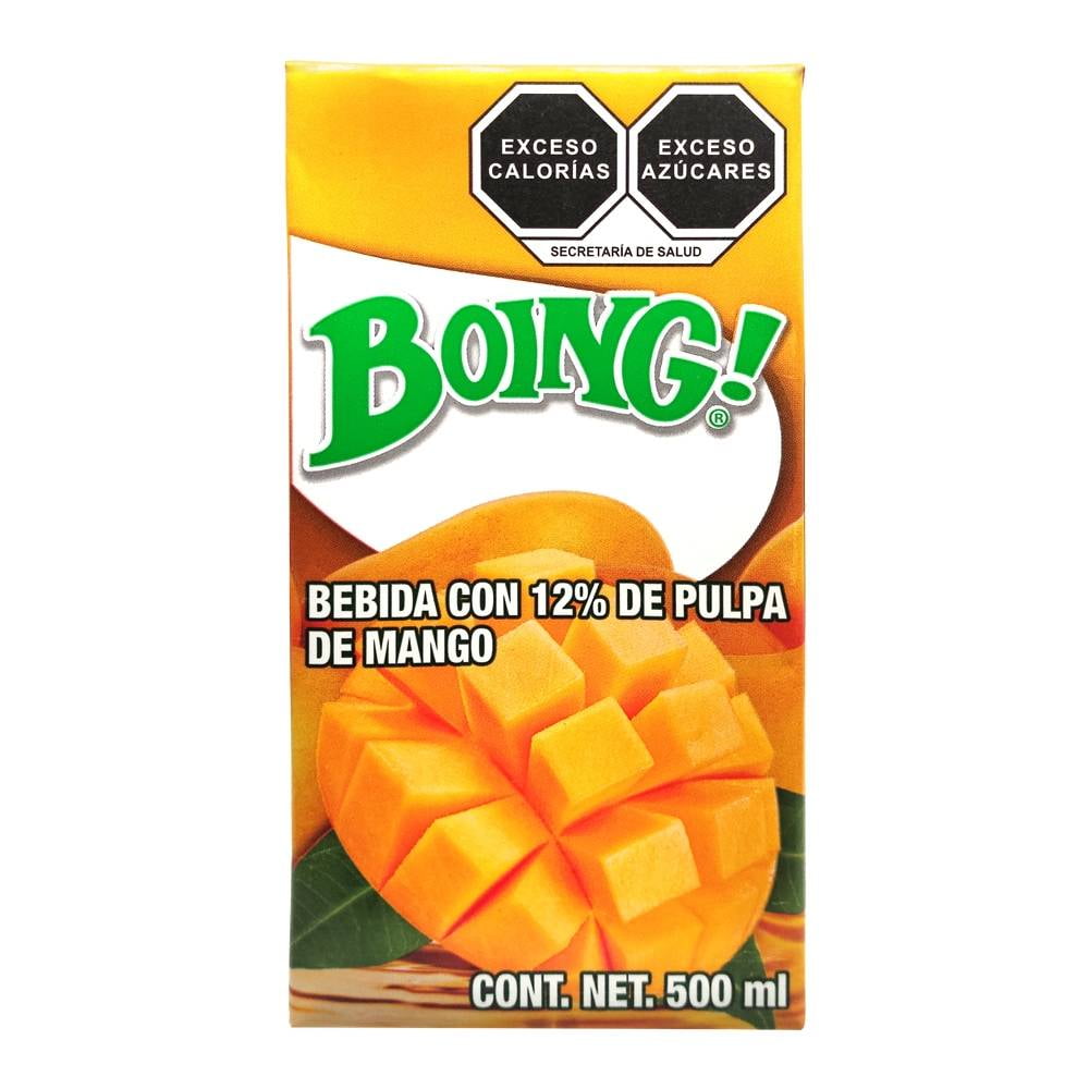 Boing Jugo De Mango 500 Ml Cajita