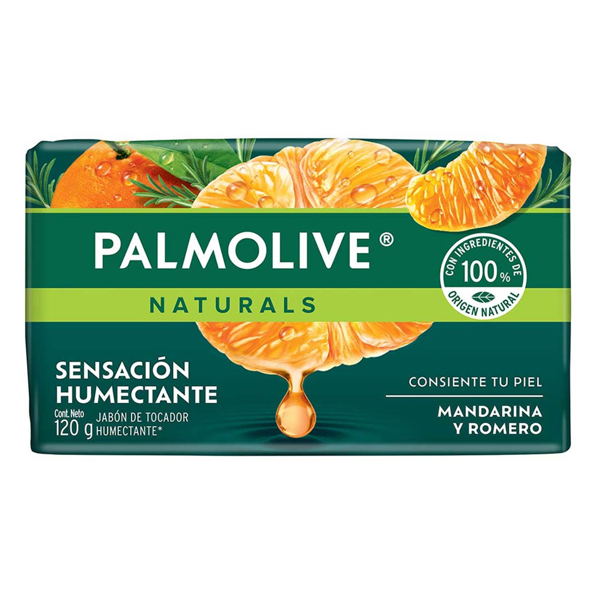 Jabón Corporal Mandarina y Romero Palmolive Naturals 120 g