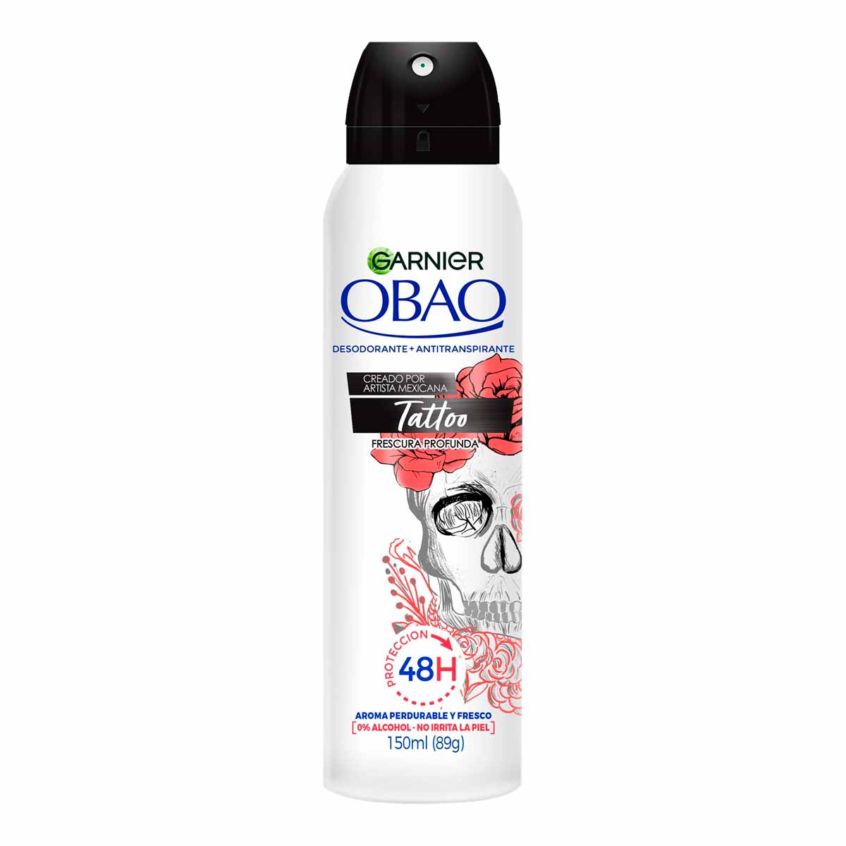 Tatto 48 Proteccion 150 Ml Garnier Obao Desodorante Antimanchas