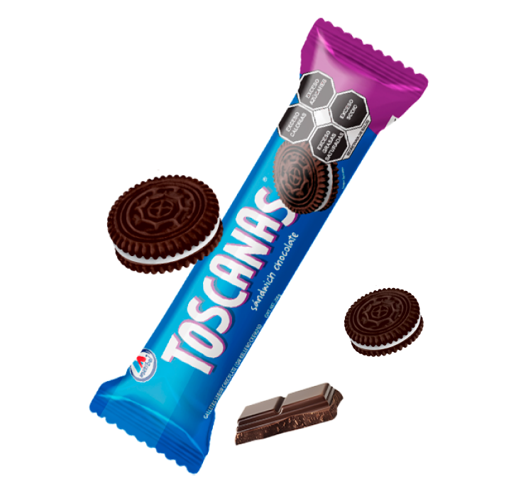 Toscanas Sandwich De Chocolate 200 G Maribel