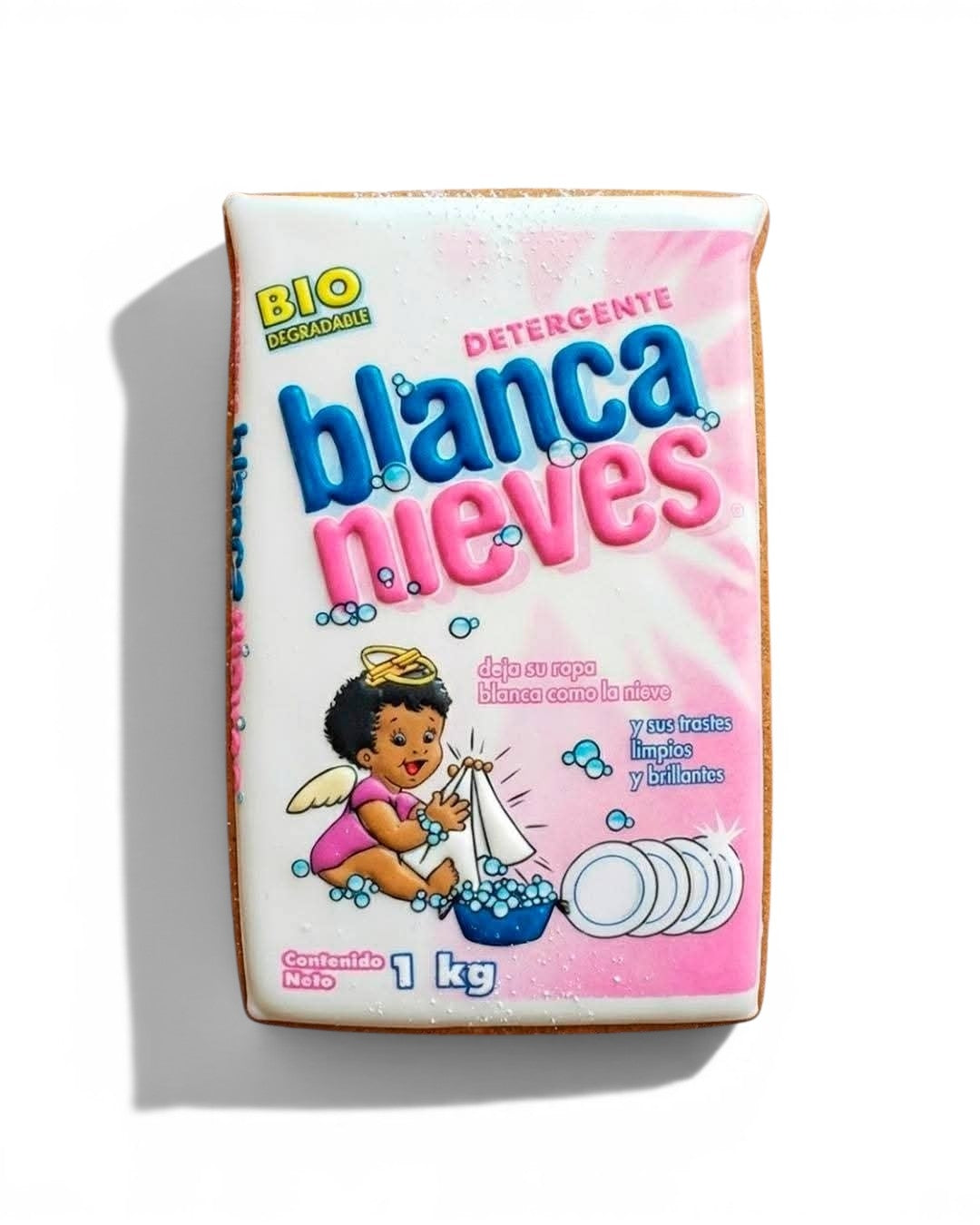 Detergente Blanca Nieves 1 kg para Ropa en Polvo